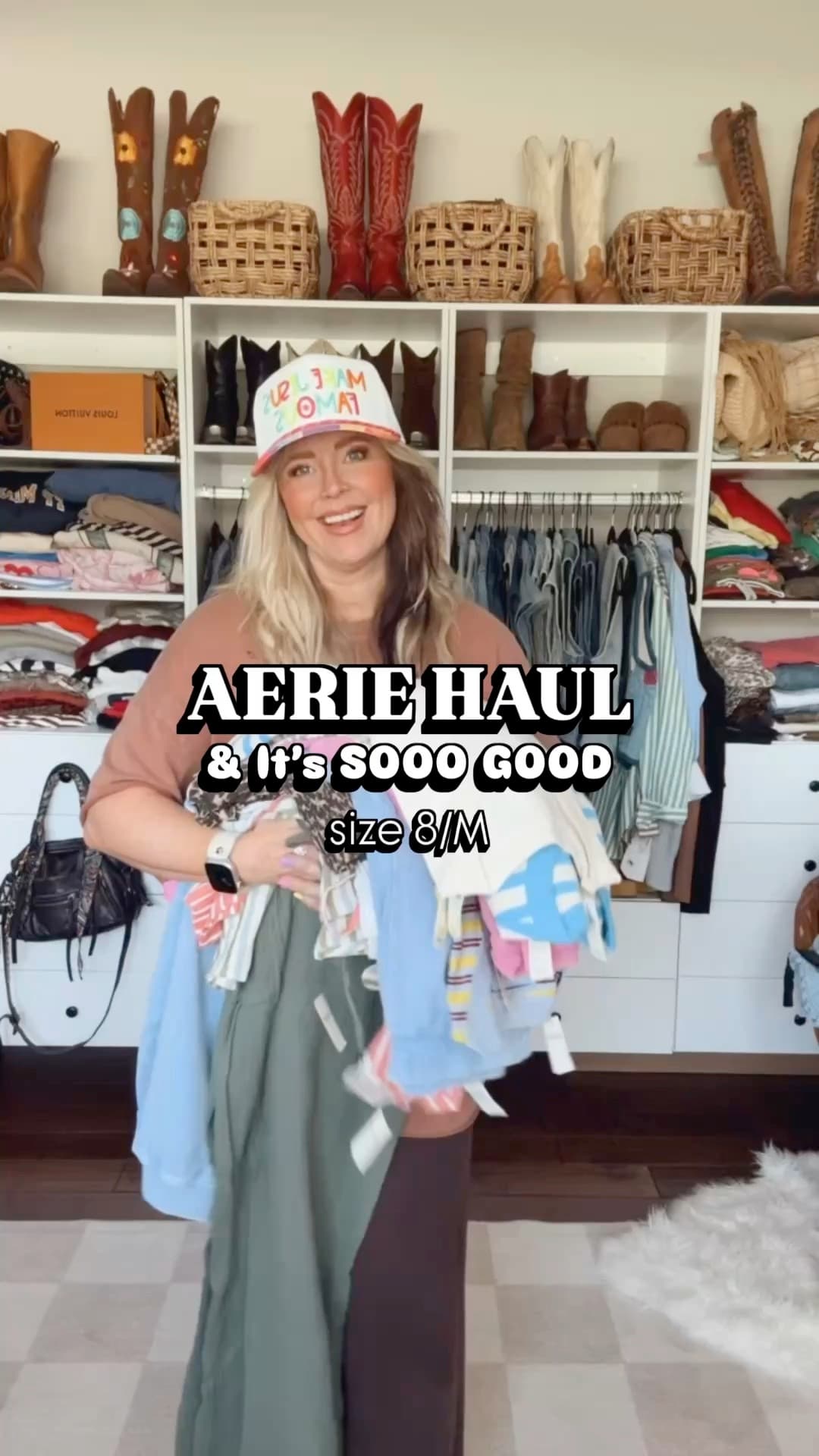 HUGE AERIE HAUL and get an EXTRA 20% off of your order from 4/24 - 4/26 here in the LTK app!