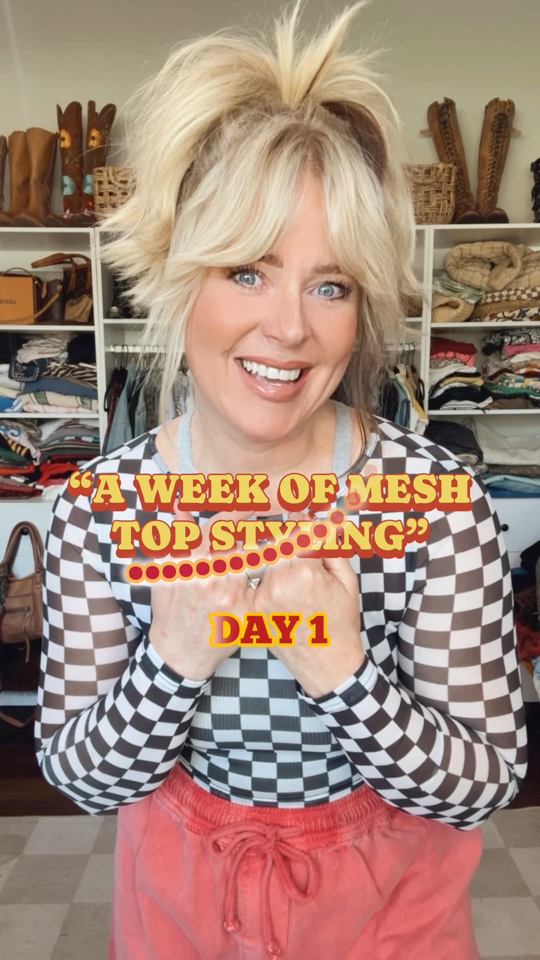 A week of mesh top styling!