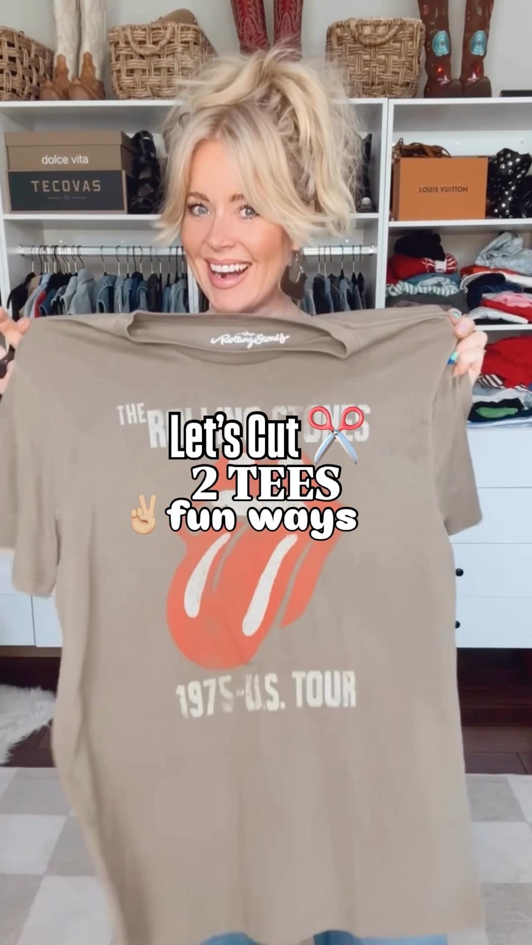 Let’s cut 2 tees 2 fun ways!