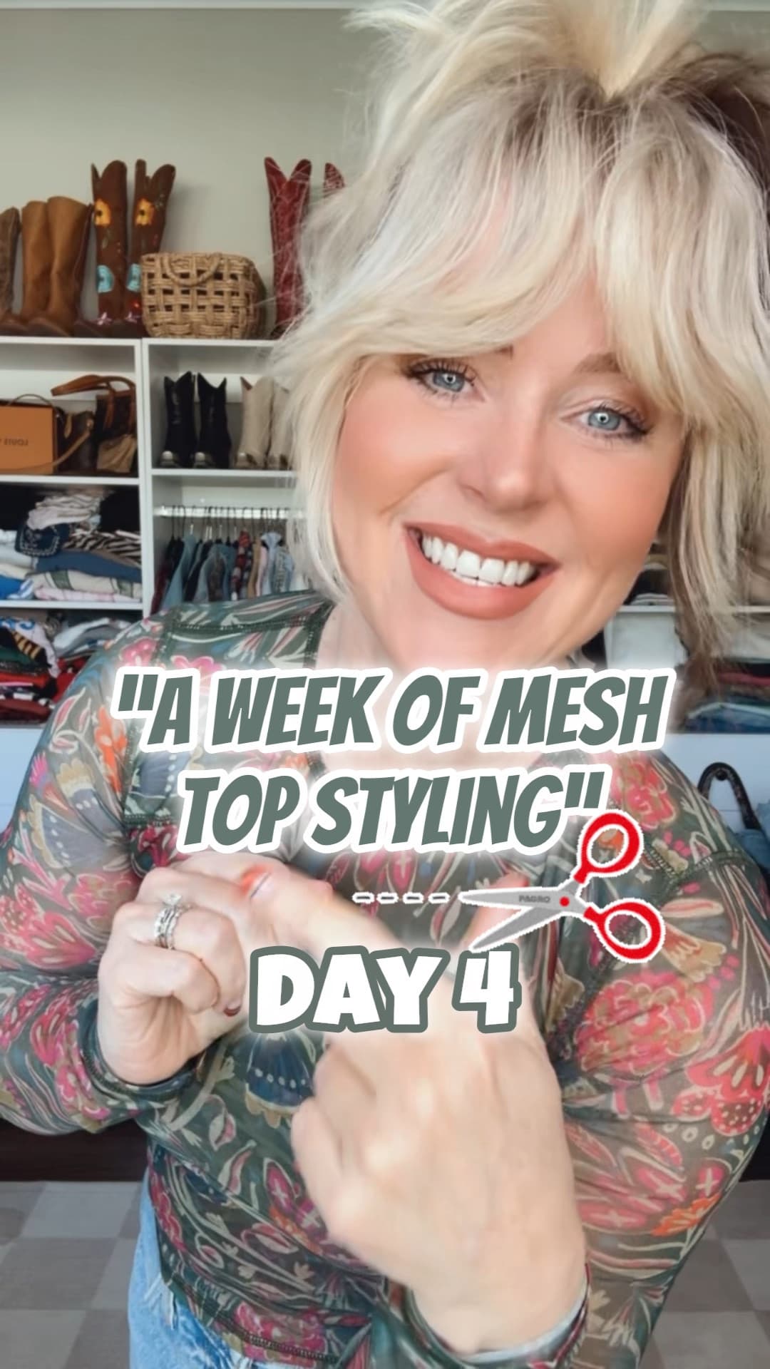 Mesh Top Styling Day 4 ✨
