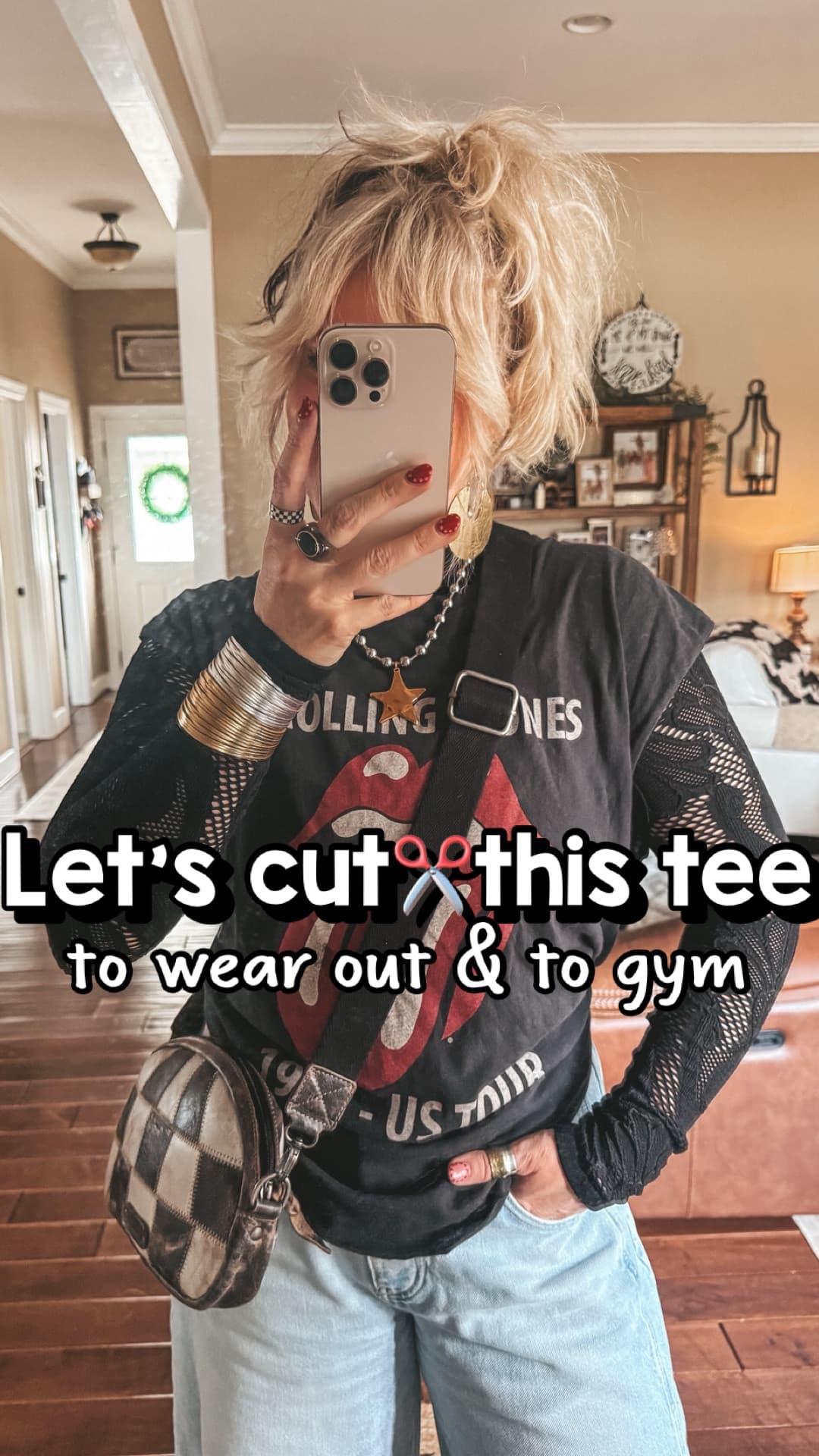 One of my MOST FAV ways to cut a tee!