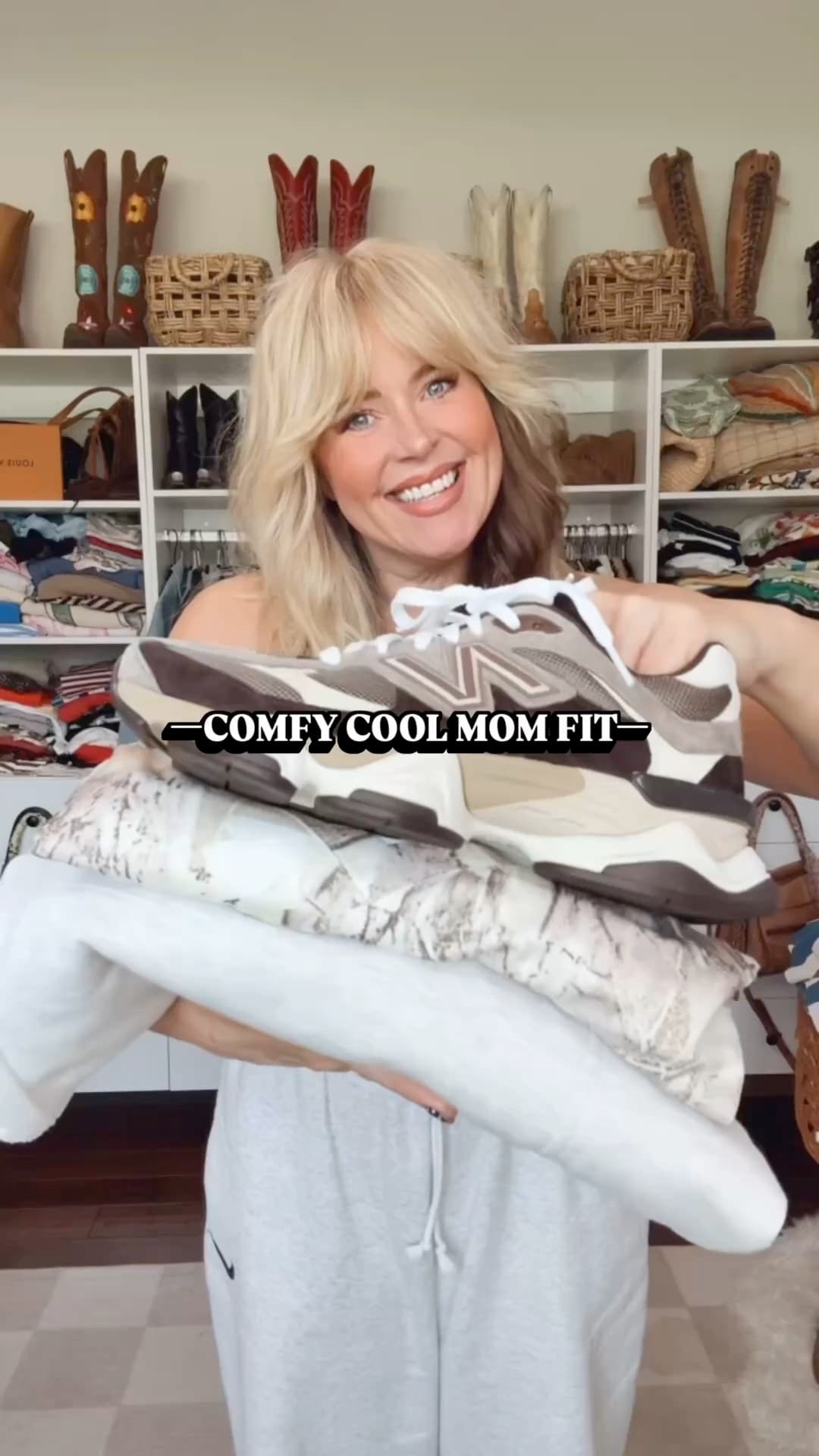 This is definitely a cool mom comfy fit!